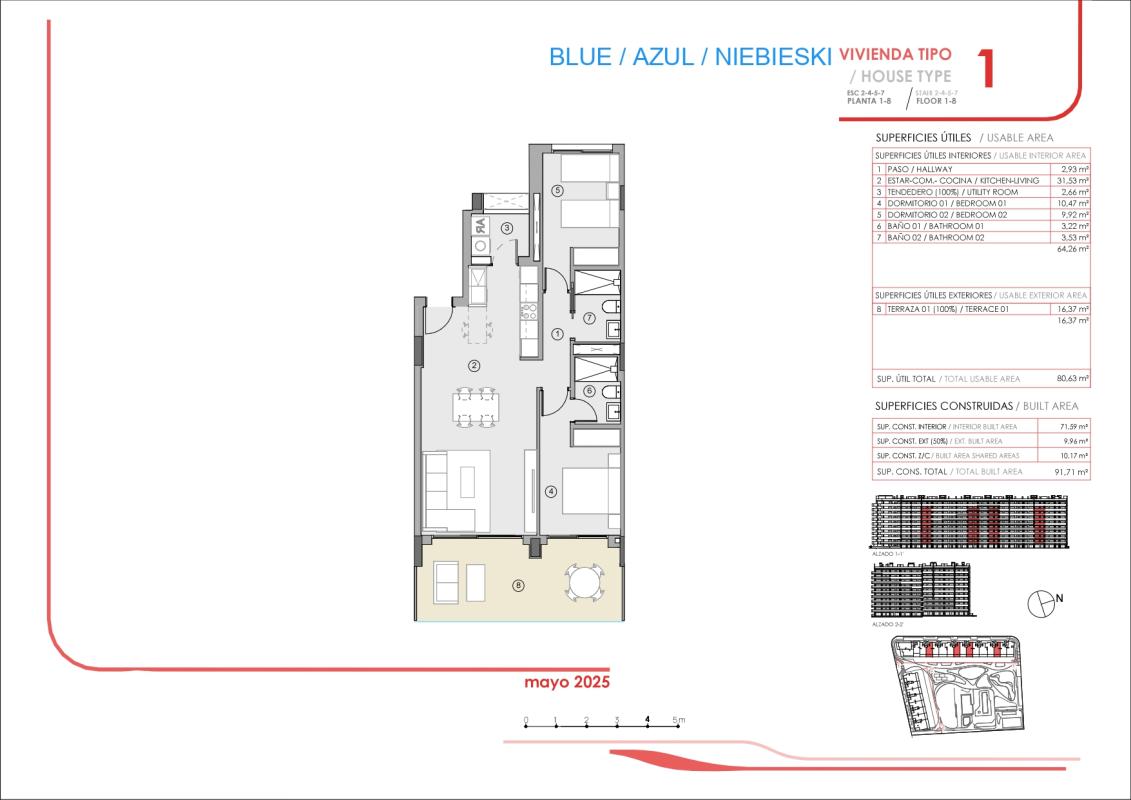 Obra nueva Corallia Resort en Torrevieja (Revista) plan 3