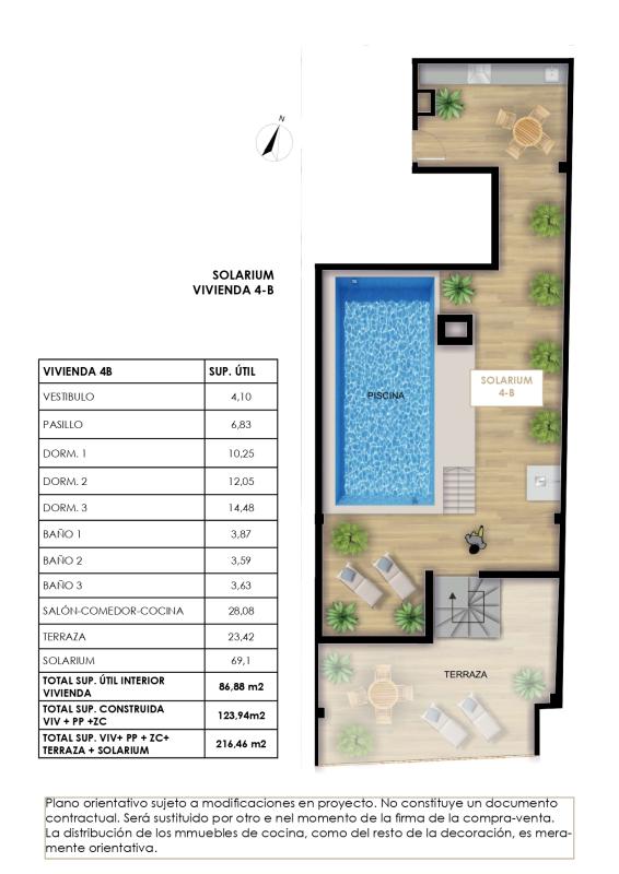 Obra nueva Alegria Residencial XXIII en Torrevieja (Revista) plan 6
