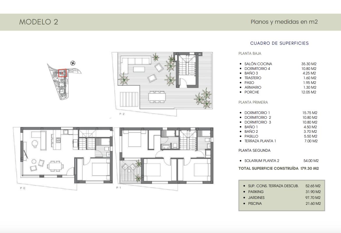 Obra nueva ALONIS VILLAS en La Villajoyosa / Vila Joiosa (Revista) plan 5