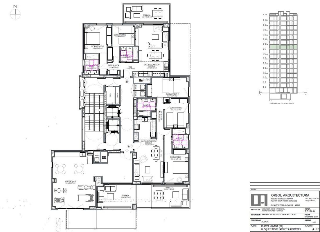 Obra nueva Alexia Calpe en Calpe (Revista) plan 2