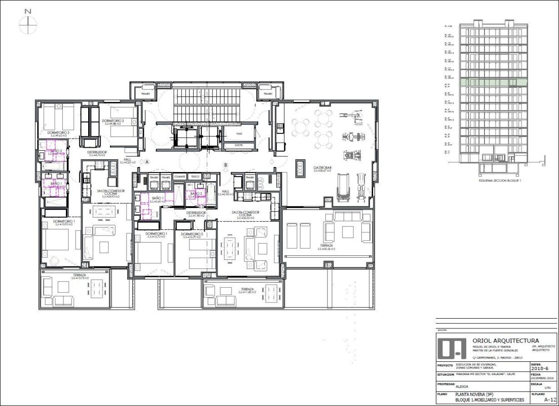 Obra nueva Alexia Calpe en Calpe (Revista) plan 3