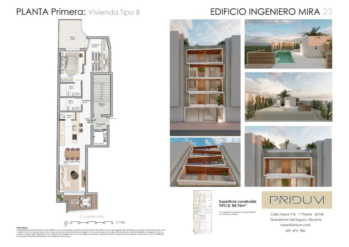 Land for sale in Guardamar del Segura, Alicante plan 1