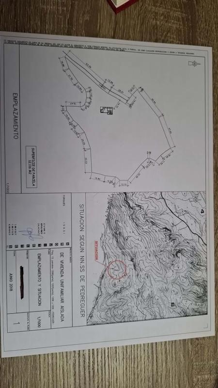 Land for sale in Llíber, Alicante plan 1
