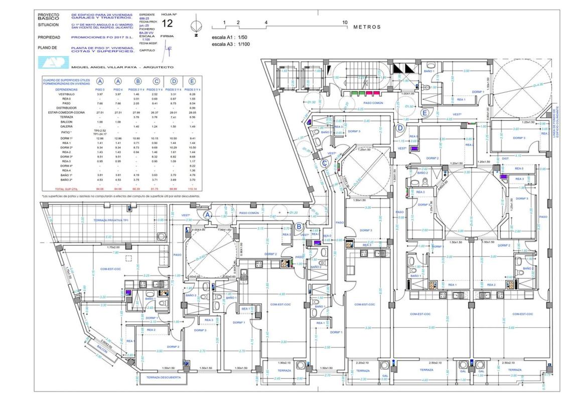 New construction Edificio Provive 4 in San Vicente del Raspeig plan 5