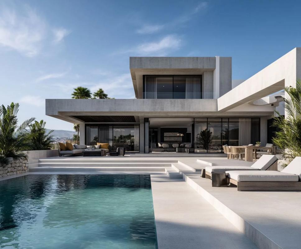Obra nueva Villa Laurina en Moraira (Revista) photo 2