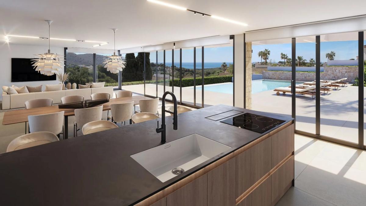 Obra nueva Villa Moderna en Moraira en Moraira (Revista) photo 4