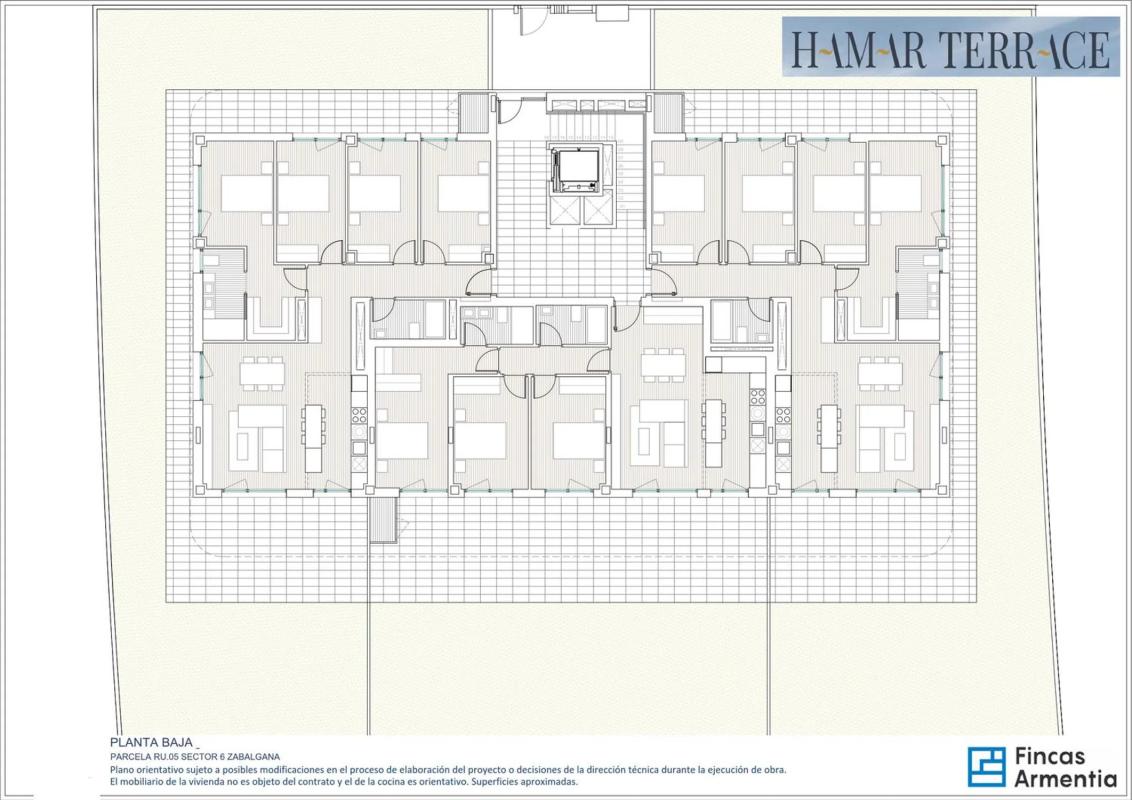 Obra nueva Hamar Terrace 2ª fase en Vitoria-Gasteiz (Revista) plan 1