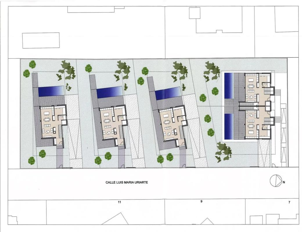 Obra nueva Luis Maria Uriarte en Vitoria-Gasteiz (Revista) plan 4