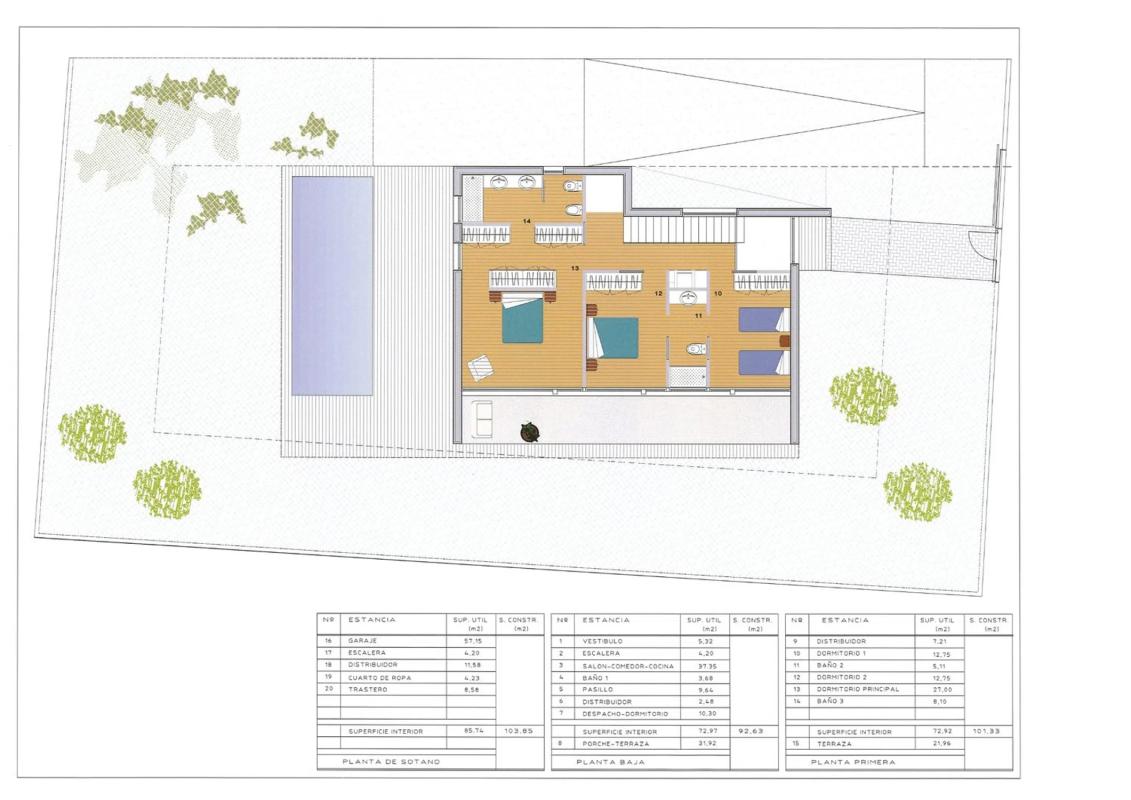 Obra nueva Luis Maria Uriarte en Vitoria-Gasteiz (Revista) plan 5