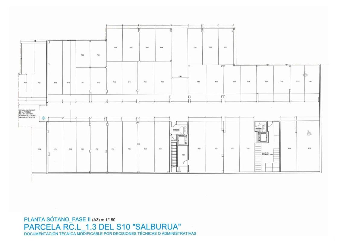 Obra nueva Edificio Salburua Sur II en Vitoria-Gasteiz (Revista) plan 1