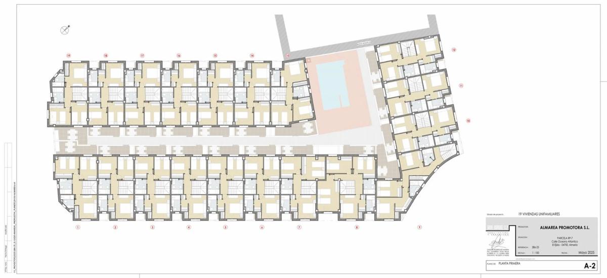 Venta de chalet adosado en  Calle Oceano Atlántico &amp; Alcalde Juan Callejón s/n , El Ejido plan 4