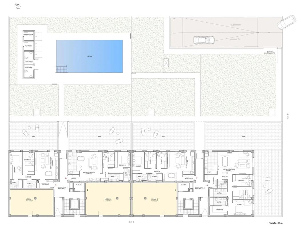 New construction RESIDENCIAL HANA in Badajoz plan 2