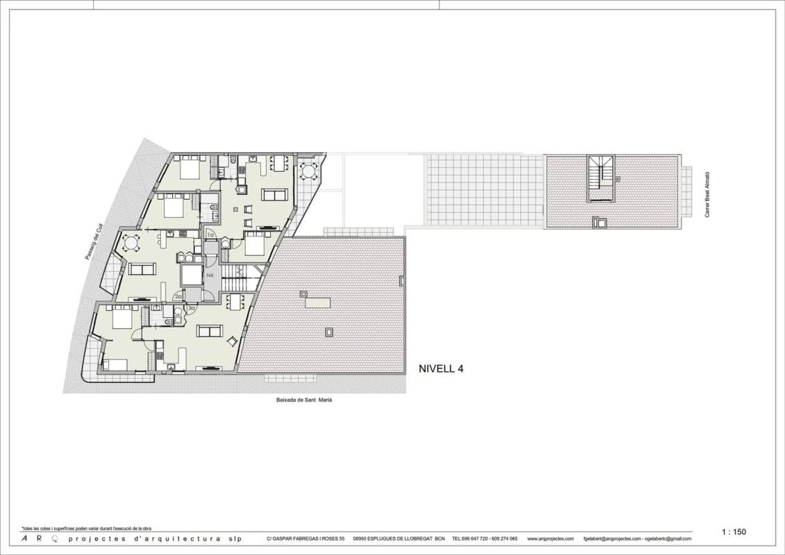 Продажа квартиры на Paseo de la Mare de Déu del Coll, 92, Барселона
 plan 3