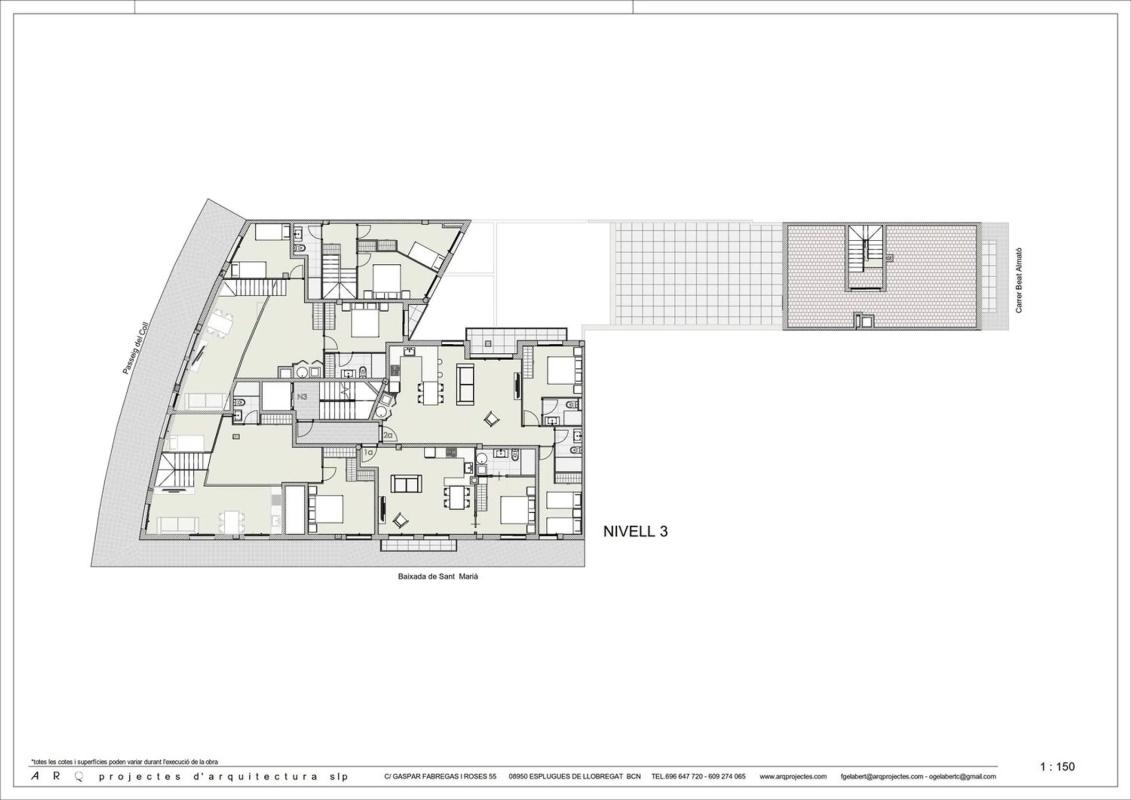 Продажа квартиры на Paseo de la Mare de Déu del Coll, 92, Барселона
 plan 6