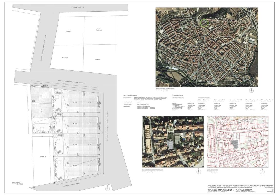 Venta de chalet adosado en Calle Francesc Ferrer i Guardia, 5 , Sant Pere de Ribes plan 2