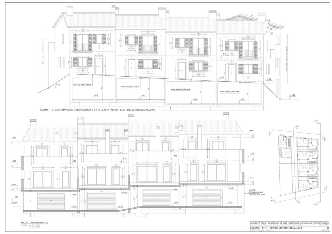Venta de chalet adosado en Calle Francesc Ferrer i Guardia, 5 , Sant Pere de Ribes plan 7