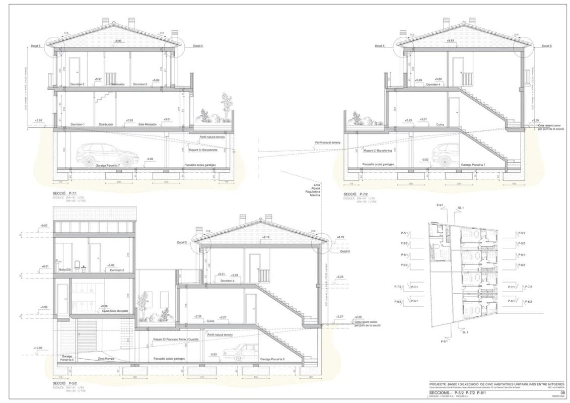 Venta de chalet adosado en Calle Francesc Ferrer i Guardia, 5 , Sant Pere de Ribes plan 8