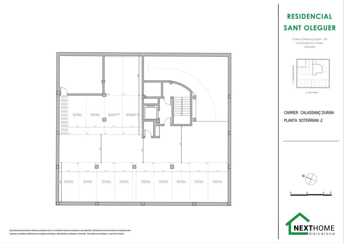Venta de duplex en Calle Calassanç Duran, 130, Sabadell plan 1