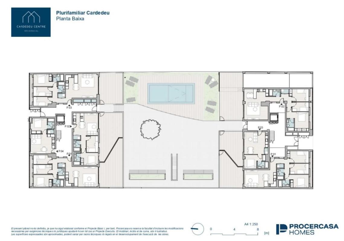 Новостройка Cardedeu Centre Residencial в Каредеу plan 1