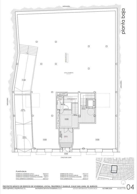 Venta de piso en Calle San Juan, 22, Burgos
 plan 1