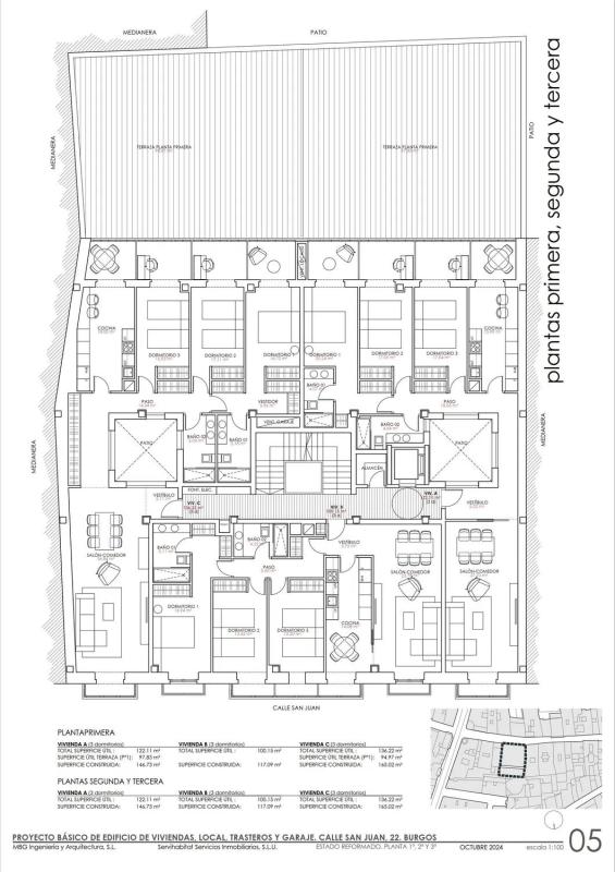 Venta de piso en Calle San Juan, 22, Burgos
 plan 2