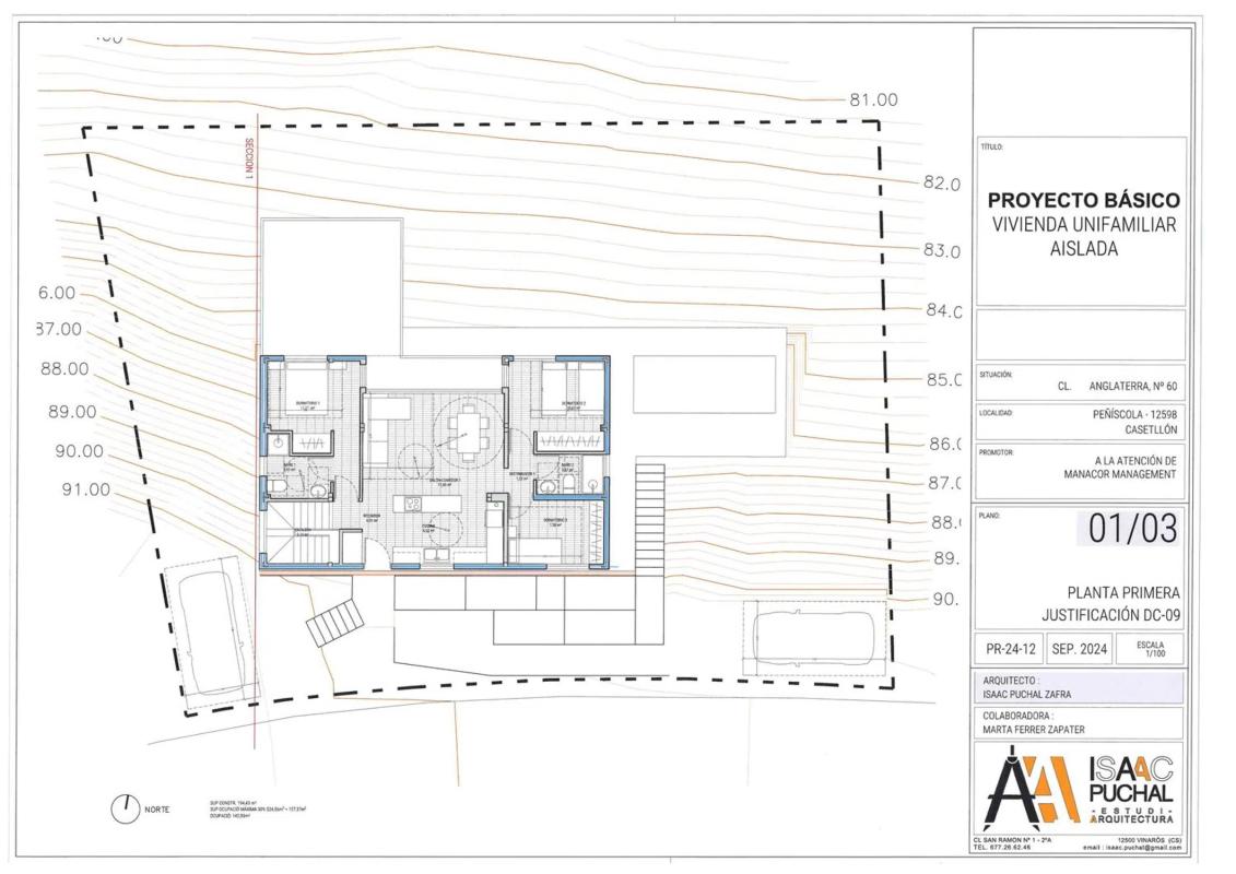 Venta de chalet independiente en Avenida Inglaterra, 60, Peñíscola
 plan 2