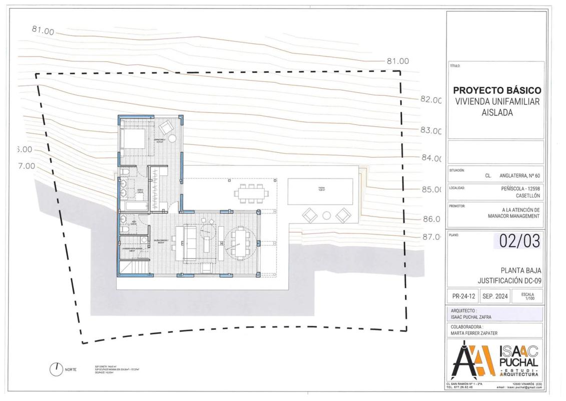 Venta de chalet independiente en Avenida Inglaterra, 60, Peñíscola
 plan 3