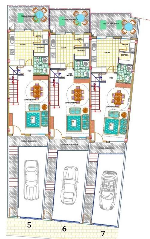 Venta de chalet adosado en Nules, 52 , Onda plan 1