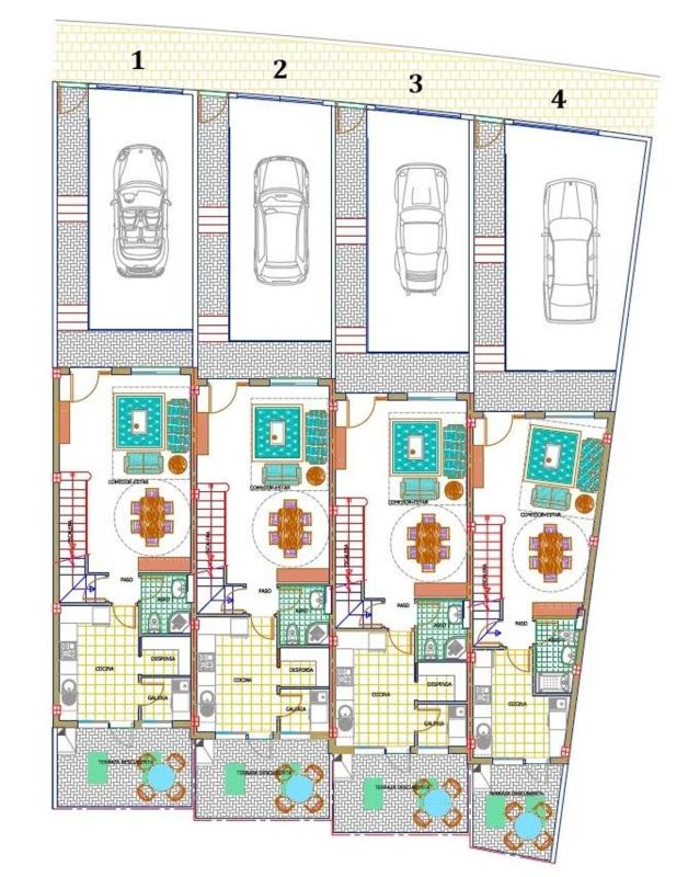 Venta de chalet adosado en Nules, 52 , Onda plan 3