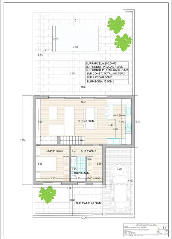 Obra nueva Avenida Primero de Mayo en Miguelturra (Revista) plan 6