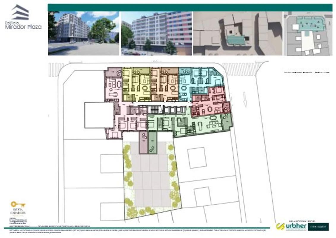 Новостройка EDIFICIO MIRADOR PLAZA в А Coruña plan 2