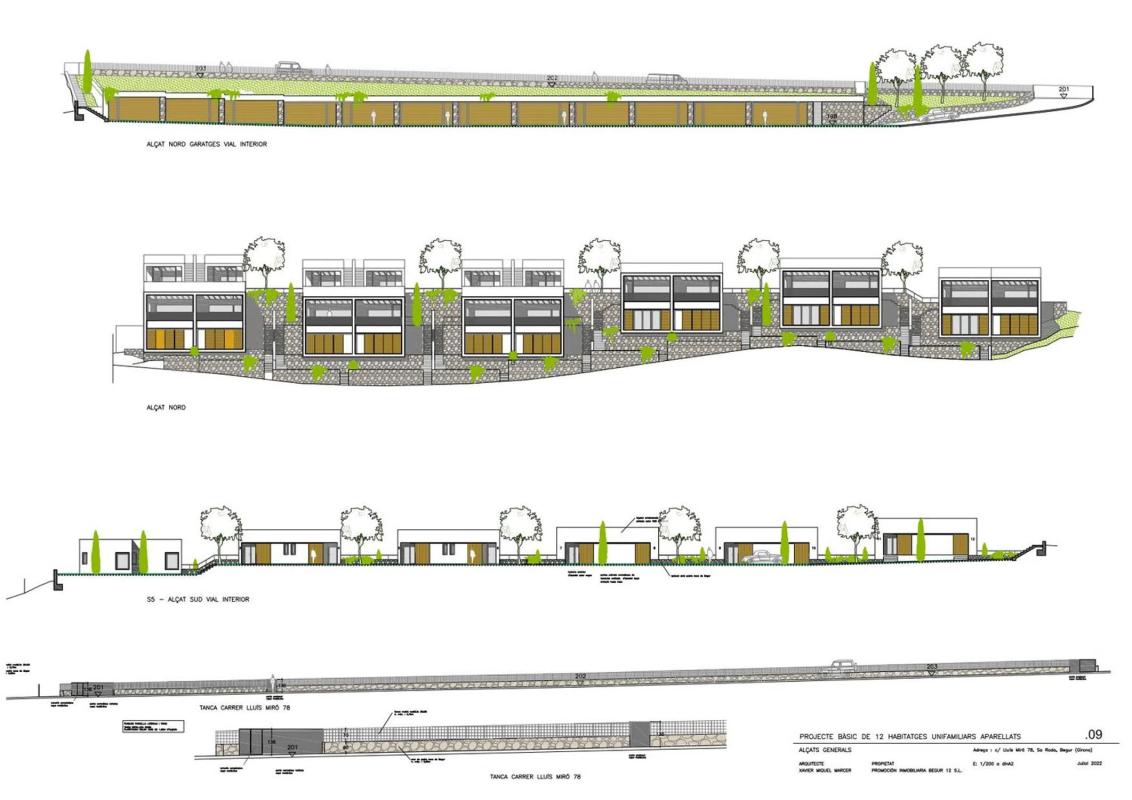 Obra nueva Sa Blava Begur Residencial en Begur (Revista) plan 1