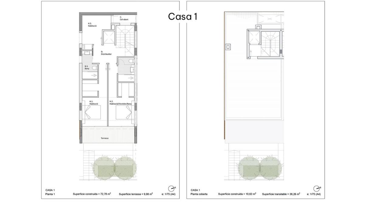 Obra nueva de l'Aigua en Begur (Revista) plan 7