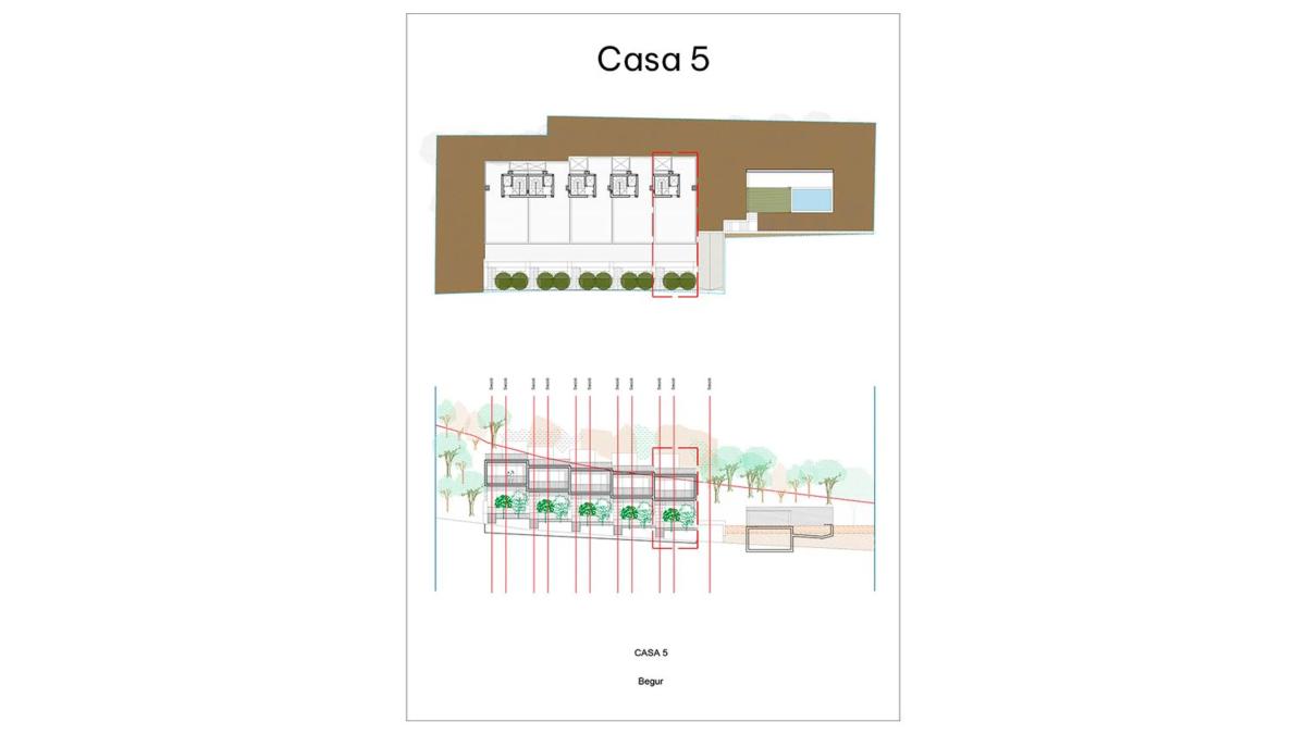 Obra nueva de l'Aigua en Begur (Revista) plan 9
