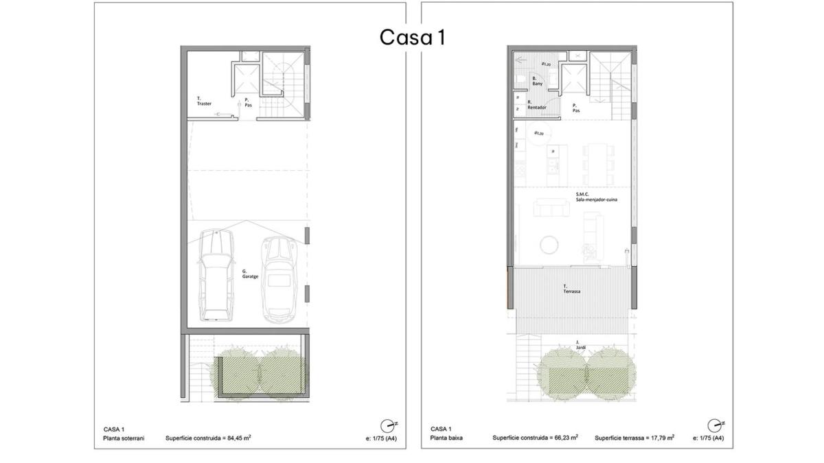Obra nueva de l'Aigua en Begur (Revista) plan 10