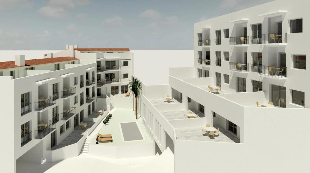 Obra nueva Edifici Gravina en Sant Feliu de Guíxols (Revista) plan 1
