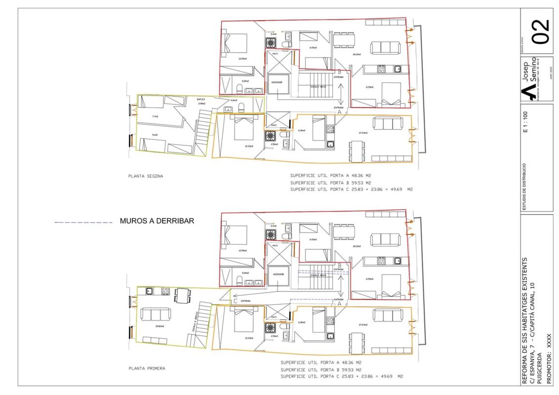 Obra nueva Blackrook en Puigcerdà (Revista) plan 1