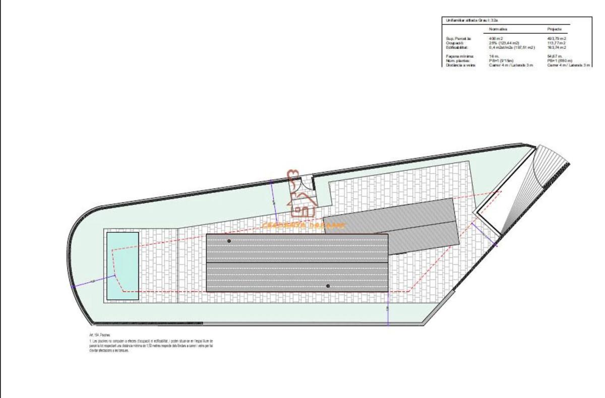 Obra nueva Nord Premium 1 en Das (Revista) plan 3