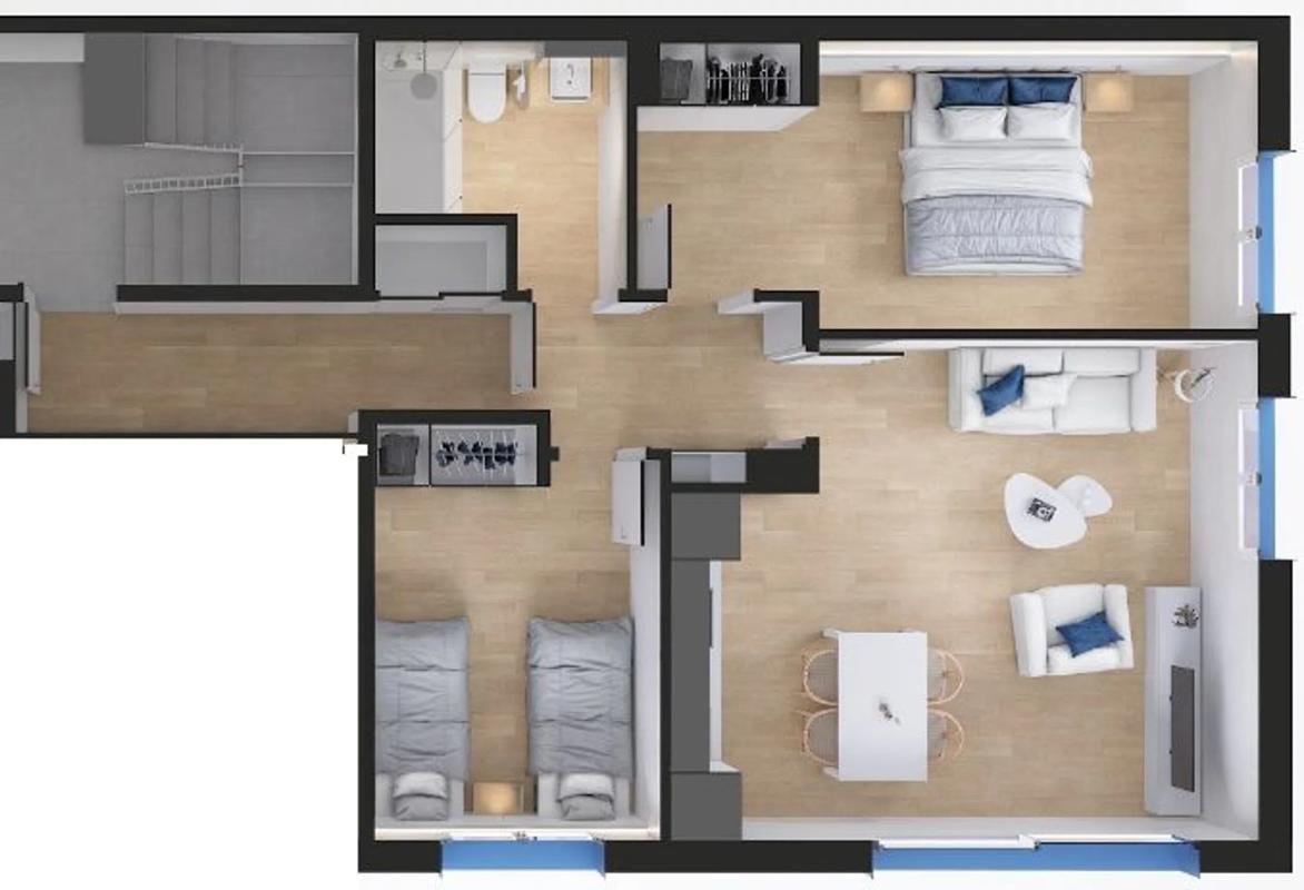 Venta de piso en Calle de la M. de Déu de Montserrat, 24, Blanes
 plan 1