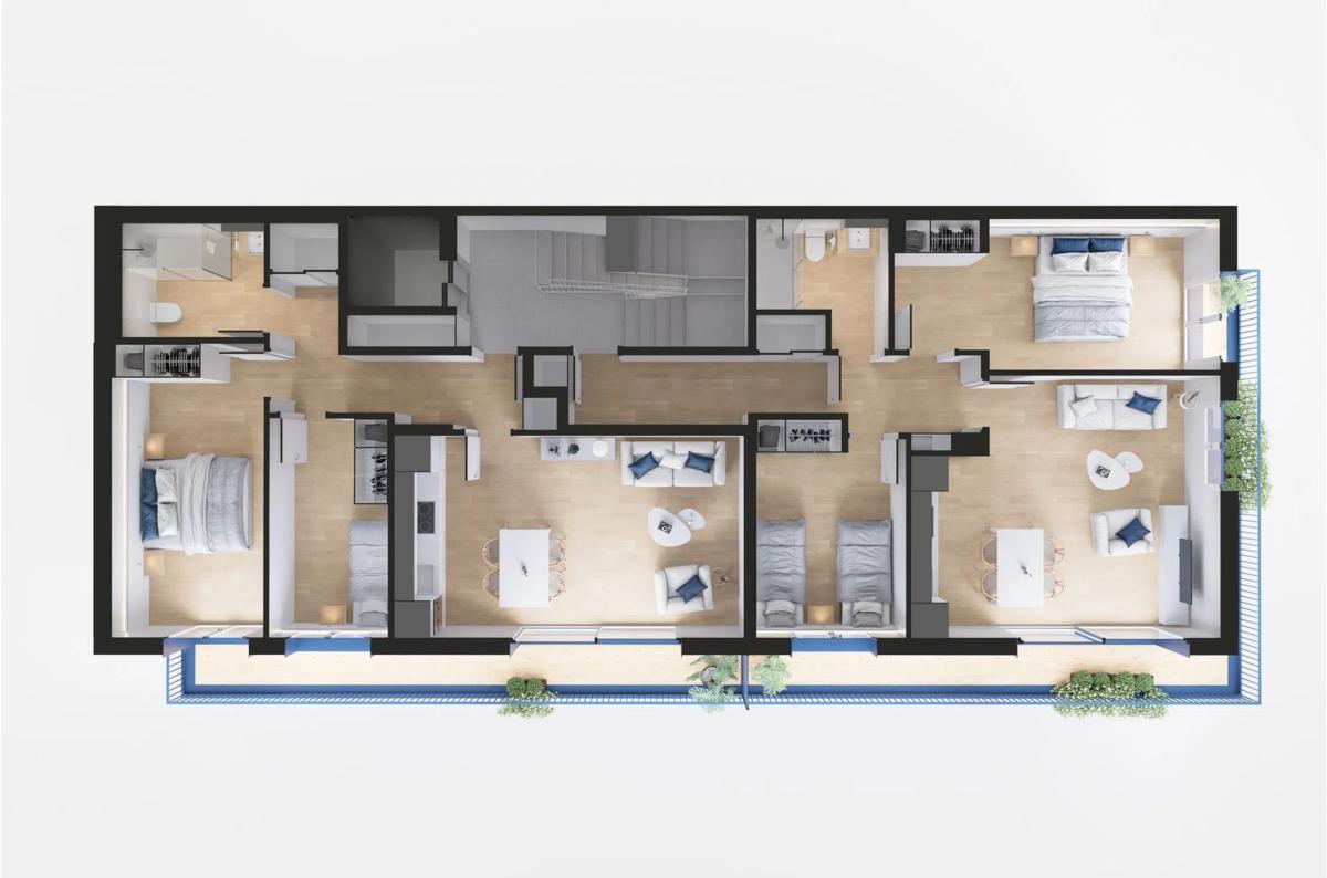 Venta de piso en Calle de la M. de Déu de Montserrat, 24, Blanes
 plan 6
