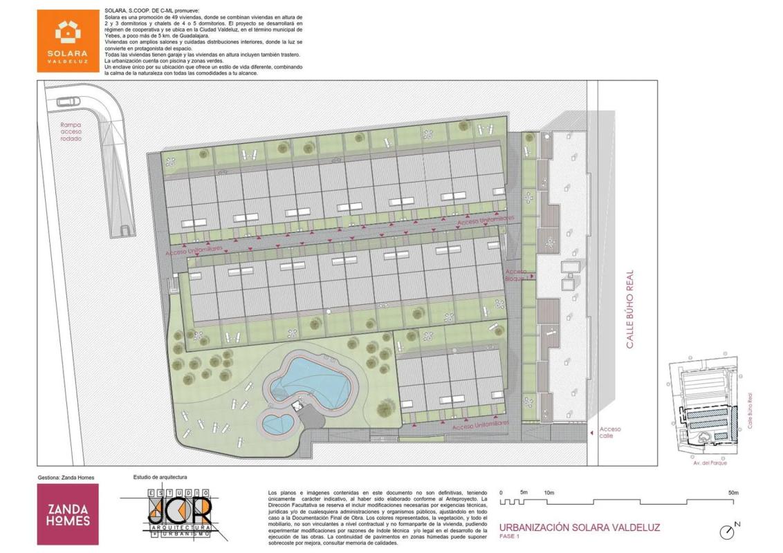 Obra nueva Solara Valdeluz en Yebes (Revista) plan 1