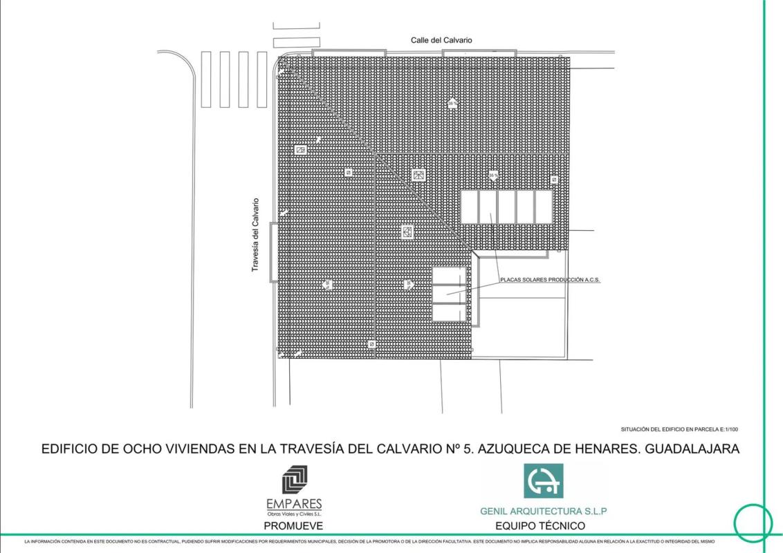 Obra nueva Travesía del Calvario en Azuqueca de Henares (Revista) plan 4