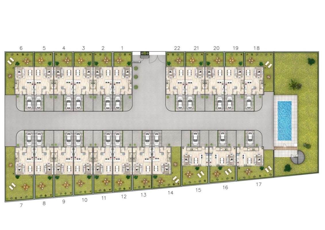 Venta de chalet adosado en Extremadura, 25 , Marchamalo plan 2