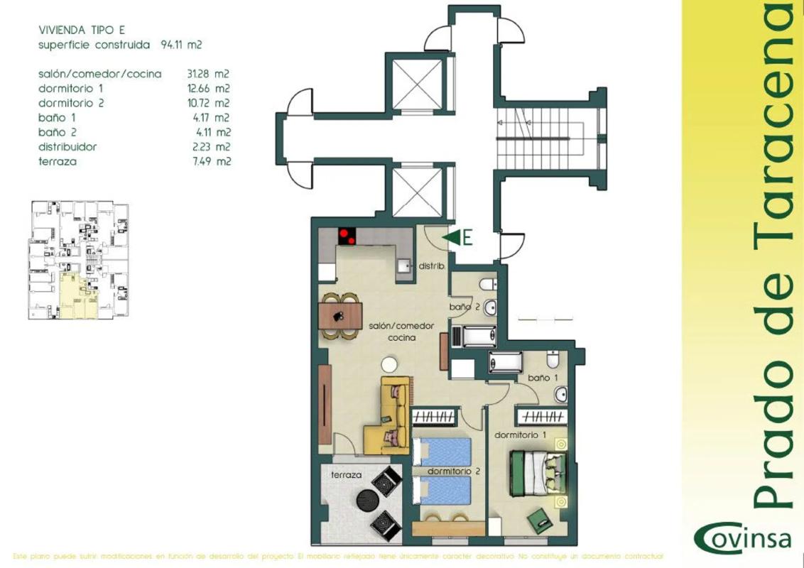 Venta de piso en Prado de Taracena, 6, Guadalajara
plan 2
