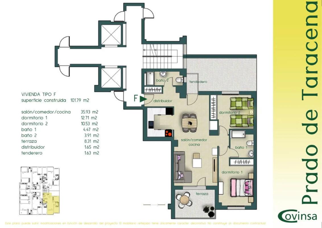 Venta de piso en Prado de Taracena, 6, Guadalajara
plan 6
