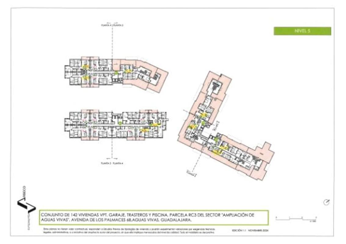 Venta de piso en La bujeda, 7, Guadalajara
 plan 7
