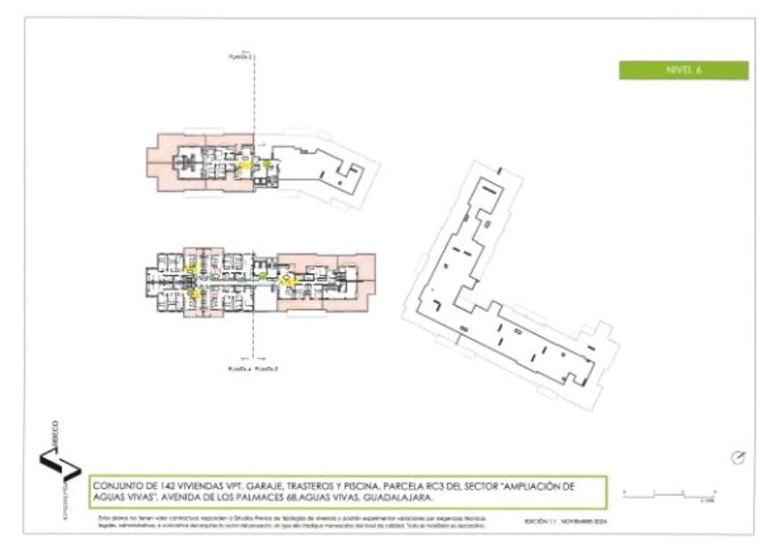 Venta de piso en La bujeda, 7, Guadalajara
 plan 8
