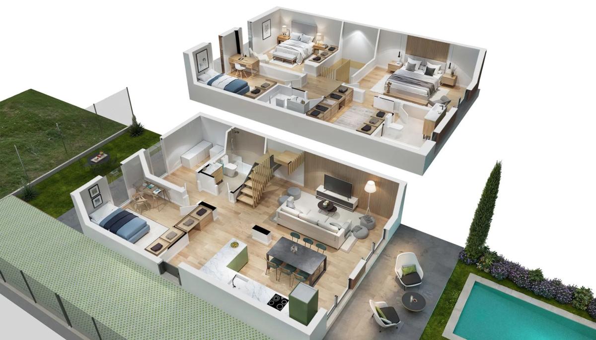 Obra nueva Ábside en Cabanillas del Campo (Revista) plan 1