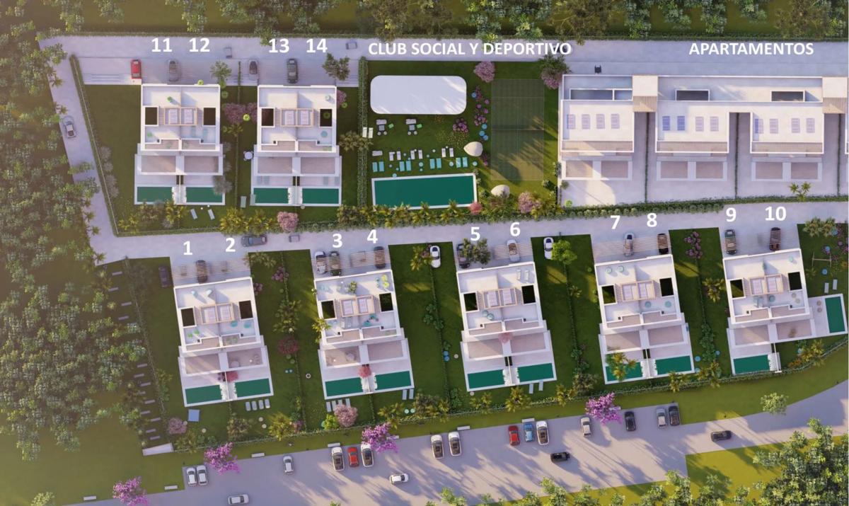 Obra nueva Mirador del Piedras en Cartaya (Revista) plan 1