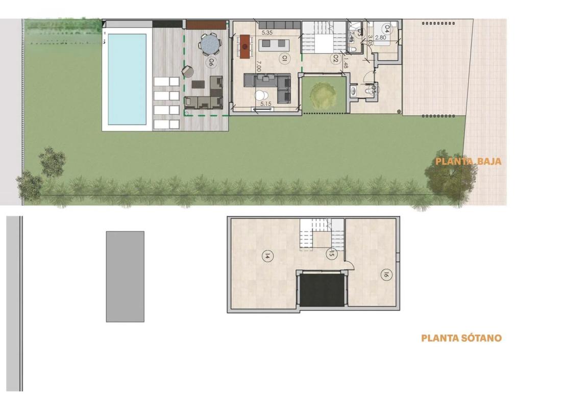 Obra nueva Mirador del Piedras en Cartaya (Revista) plan 4
